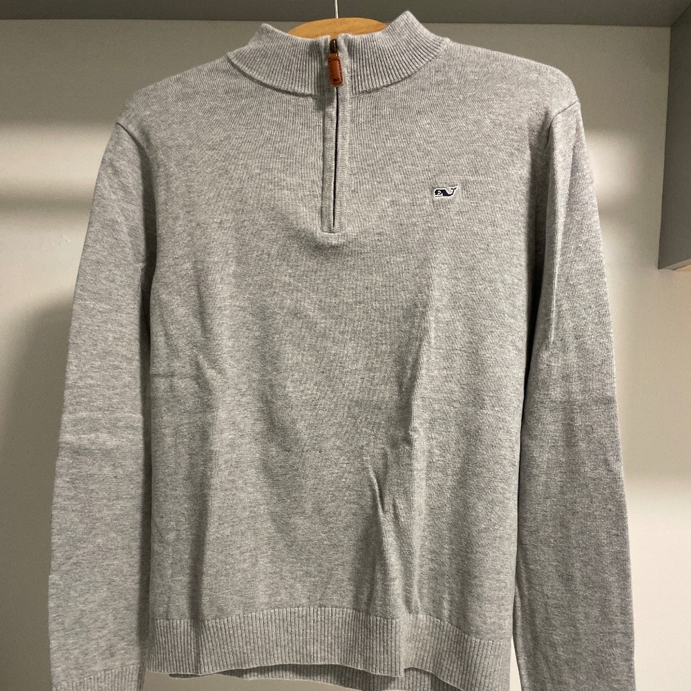 Vineyard vines half zip sweater